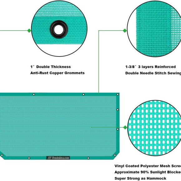 Shadeidea JT Sunshade for‎ Jeep Gladiator (2018-Current) Tiff Blue - Picture 13 of 13